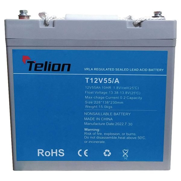 Batería 12V 55Ah Telion - Image 3